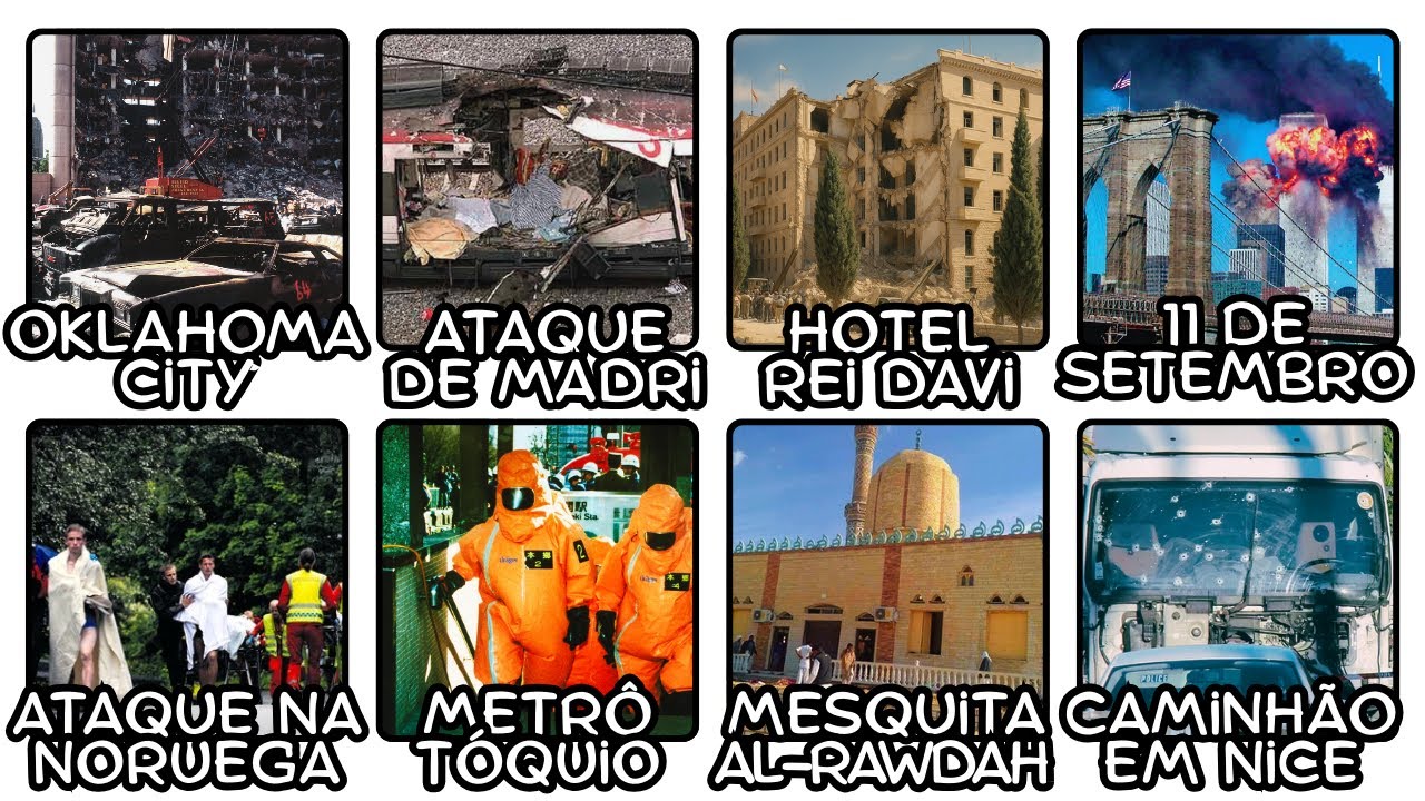Os ataques terroristas mais chocantes explicados em 17 minutos