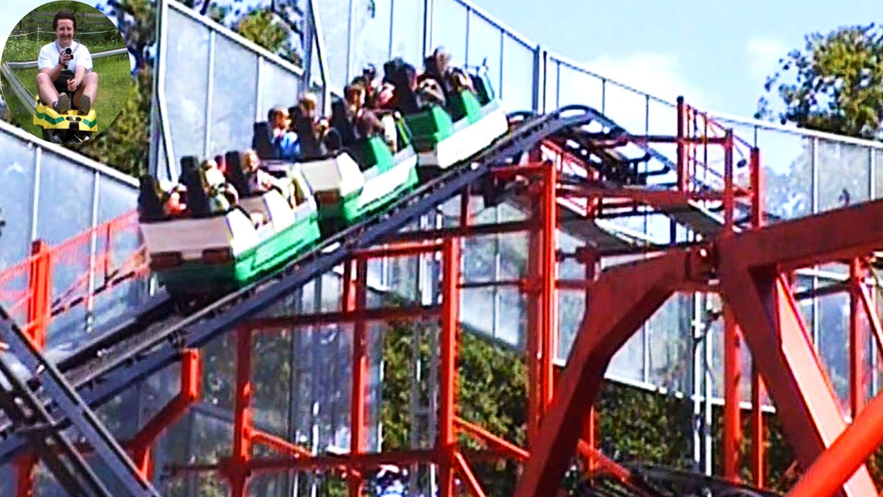 Orkanens Øje (2007 Off-Ride Footage) - Tivoli Friheden Denmark