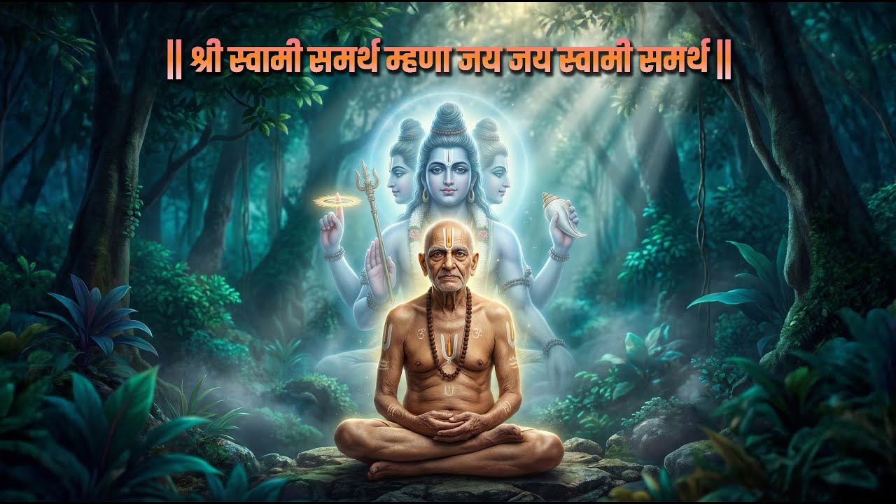 श्री स्वामी समर्थ म्हणा जय जय स्वामी समर्थ  Shri Swami Samarth Mhana
