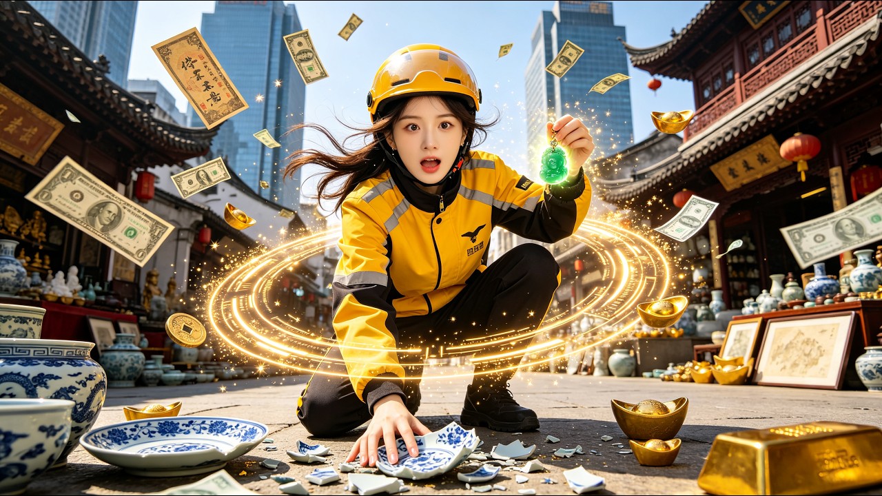 She hears objects' voices &mdash; from delivery girl to billionaire. #drama #mindreadingpower