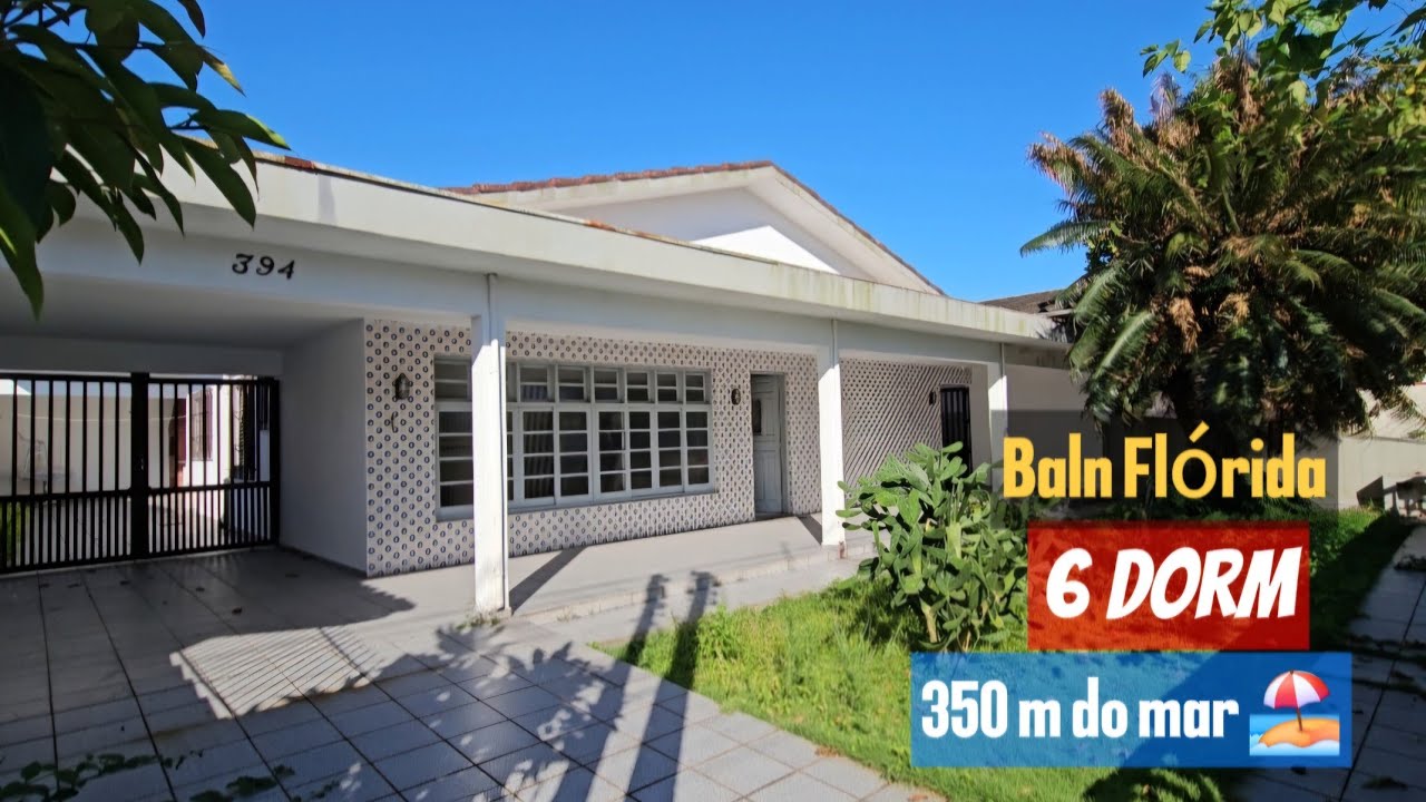 🌞🏡Casa Isolada à venda em Praia Grande com 6 Dorm, perto da praia!🏖😉
