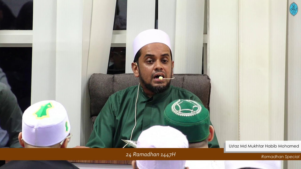 Tazkirah Terawih 24 Ramadan 1447H