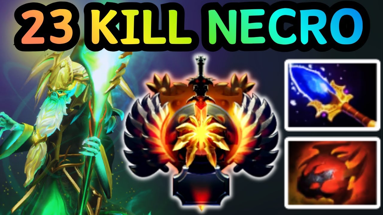 🔥 23 KILL NECROPHOS MIDLANE REAPERING ANYONE WHO BREATHES | DOTA 2 GAMEPLAY 🔥