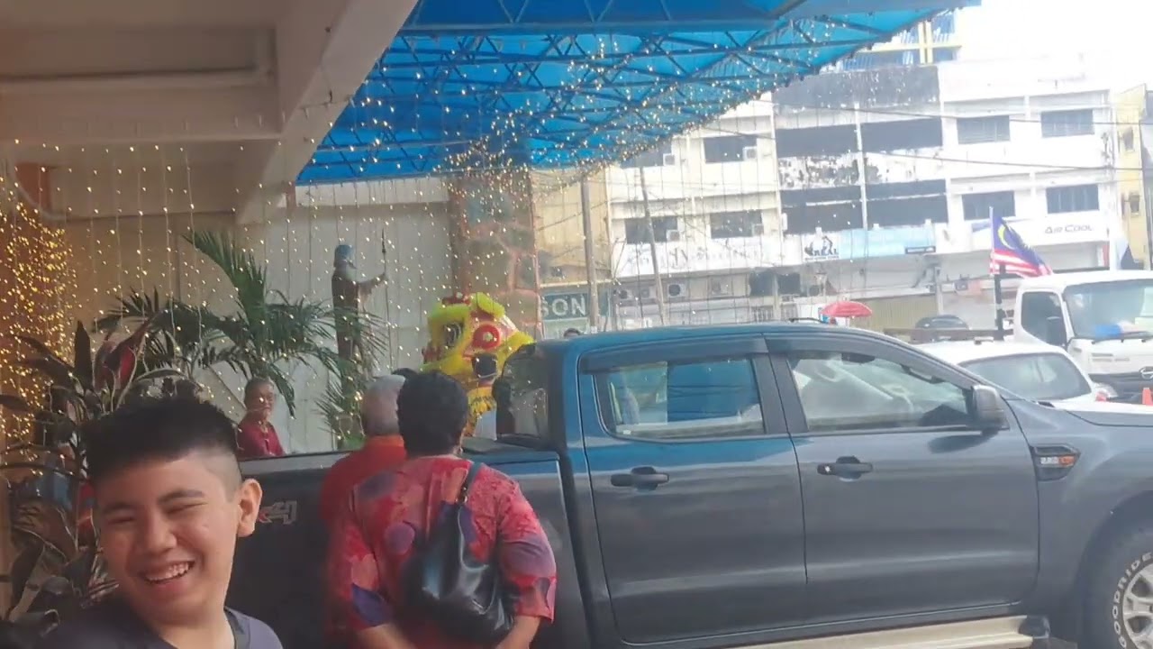 Chinese New Year Lion Dance at St. Thomas Church Kuantan 