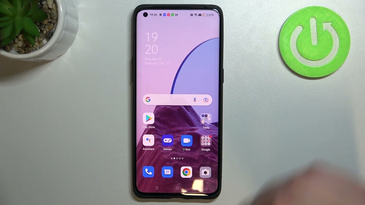 How to Remove / Restore Phone Icon from Home Screen on OPPO Find X5 Pro