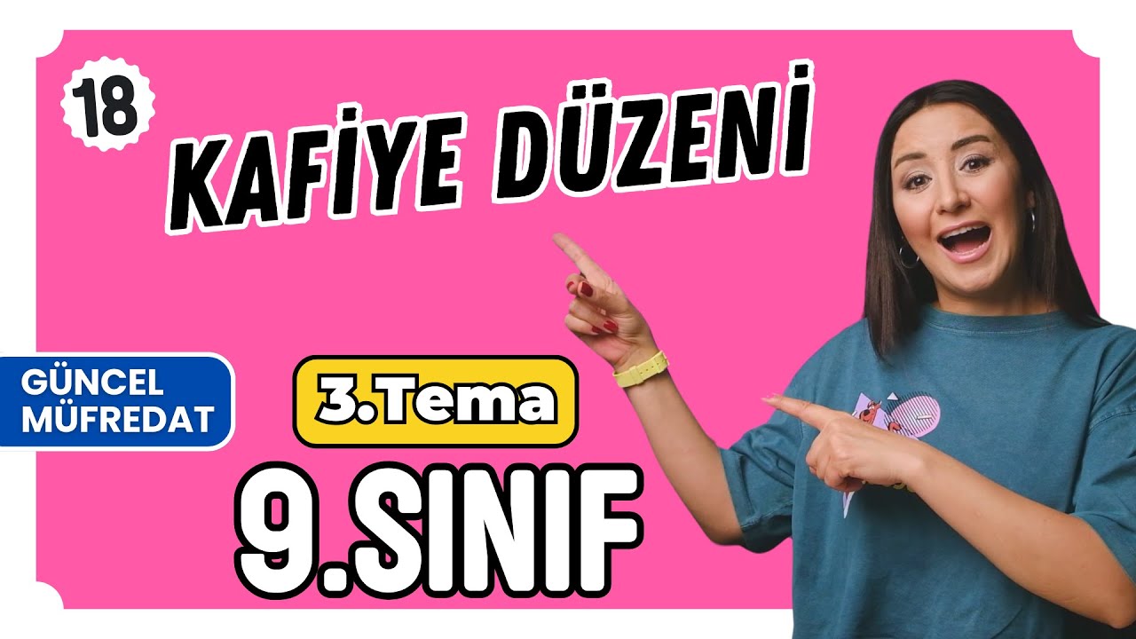 Kafiye düzeni👉(kafiye örgüsü - kafiye şeması)📌3. tema  9. sınıf 2025 Yeni Müfredat