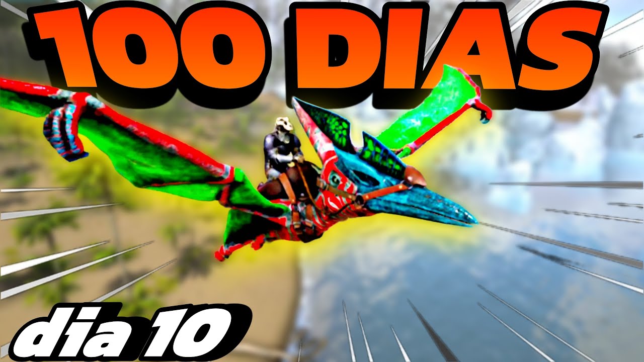 consiguiendo el primer volador | T1, E5:  | 100 dias | the isle | ARK Ultimate Mobile Editions