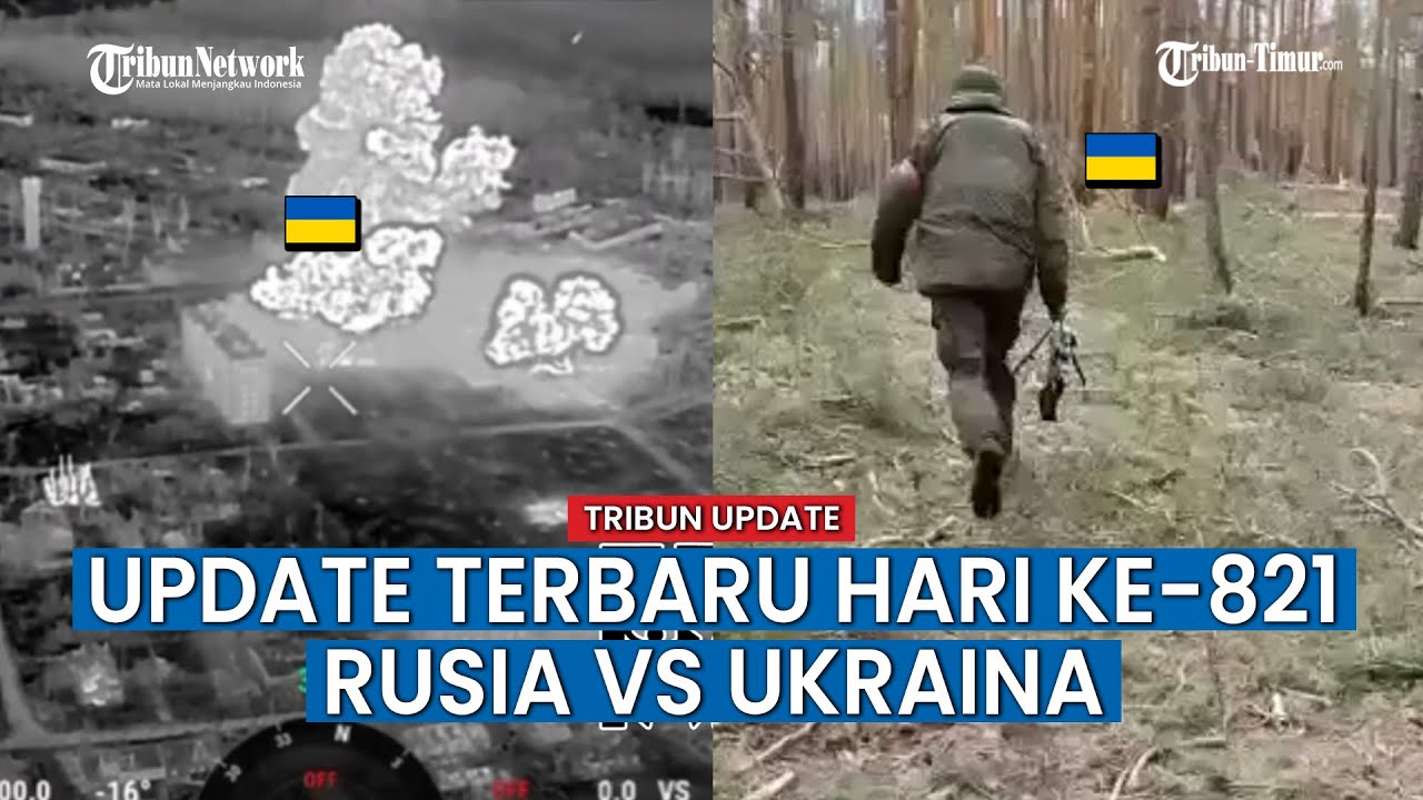UPDATE HARI KE-821 Rusia vs Ukraina, Markas Tentara Ukraina di Chasov Yar Kena Hantaman Rudal Rusia