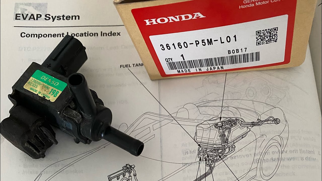 Honda S2000 Evap Canister Purge Valve Replacement.