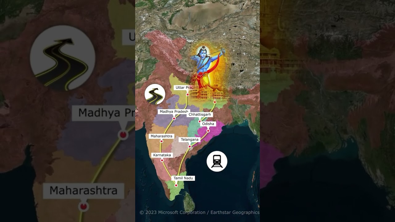 Ramayana Circuit Explained. #reels #ramayanacircuit #shreeram