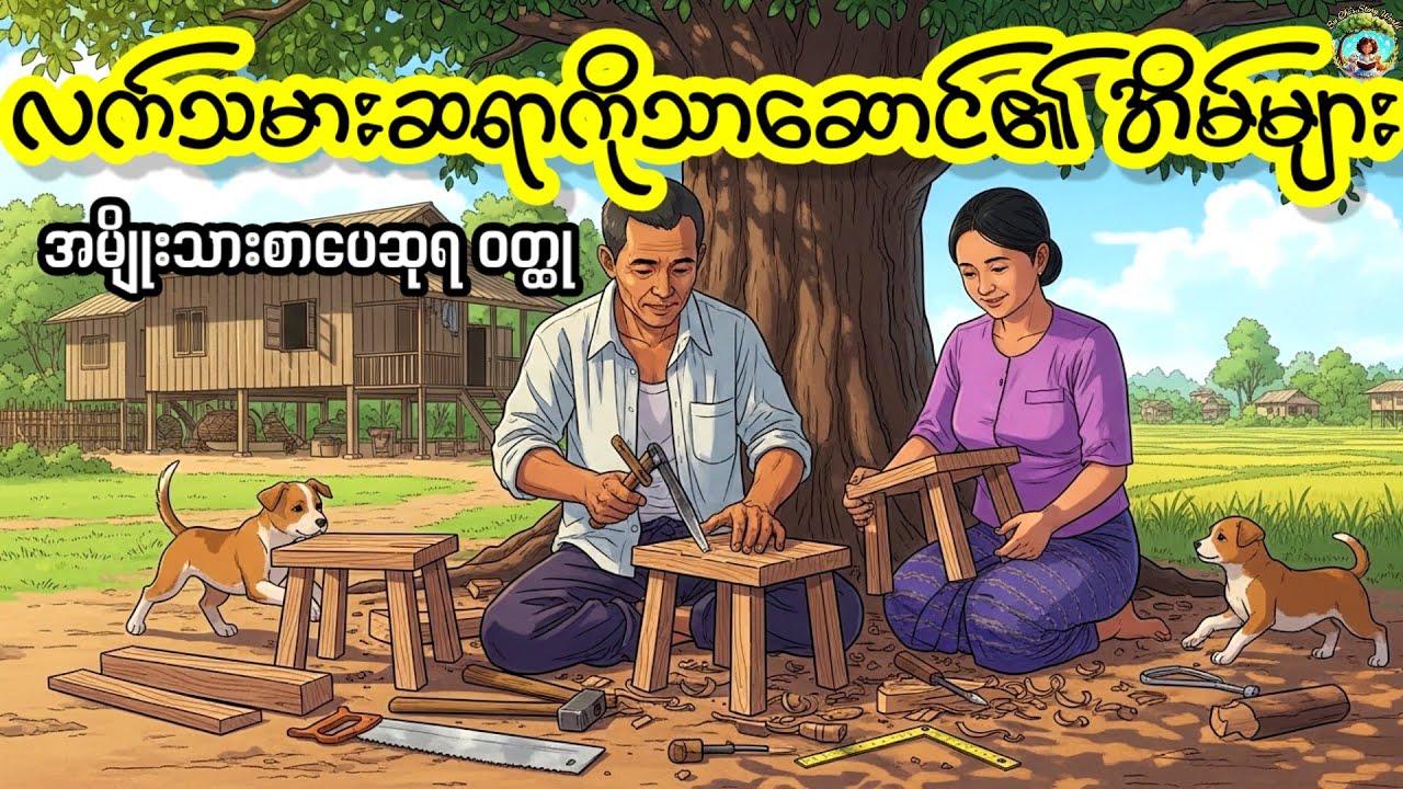 အိမ်ကလေး (၁၁) လက်သမားဆရာ၏ အိမ်များ |နေဝင်းမြင့်|