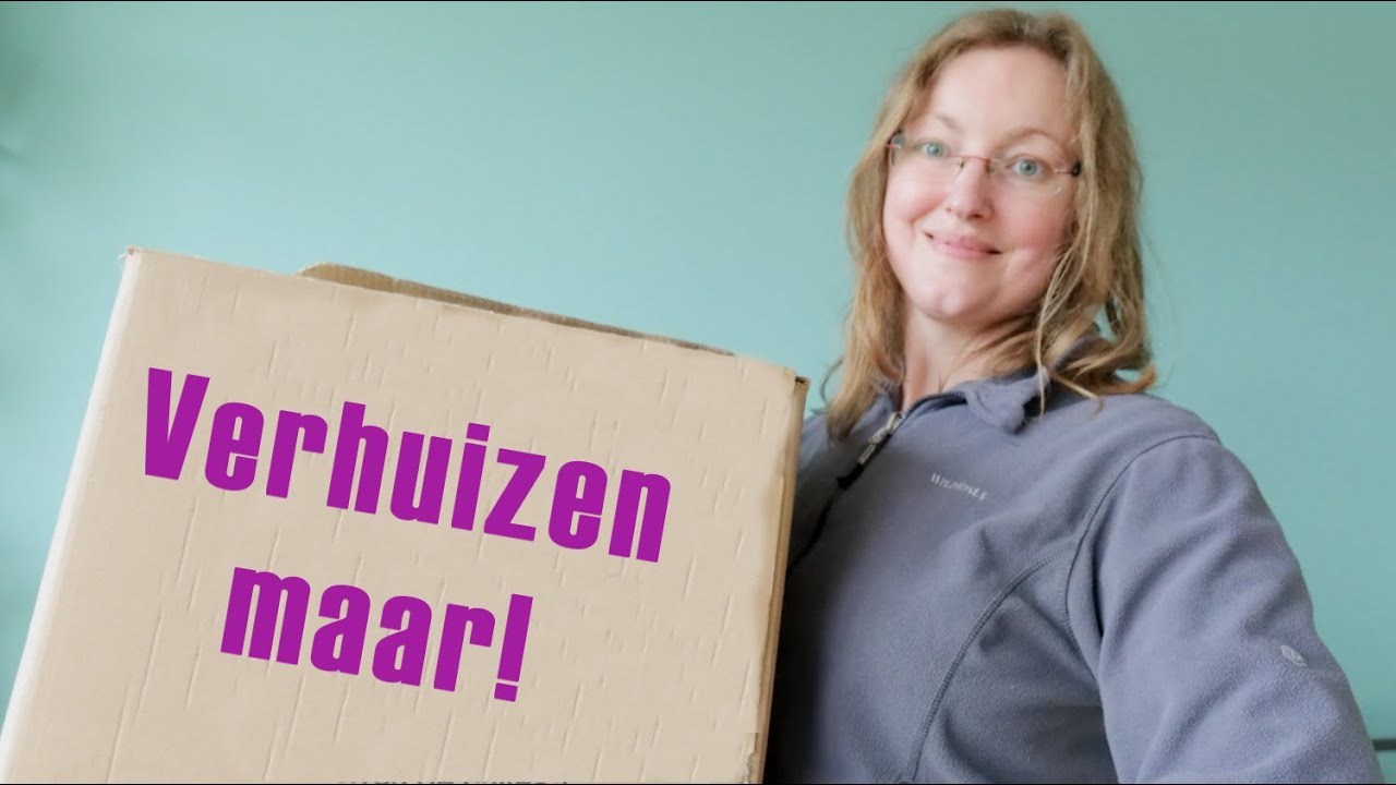 VERHUIZEN MAAR! | Inpakken, verhuisstress en afscheid nemen van planten