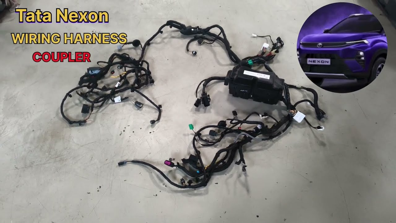 Tata Nexon Facelift Wiring Harness Coupler Names Explain #tata #Nexon #viral #viralvideo 