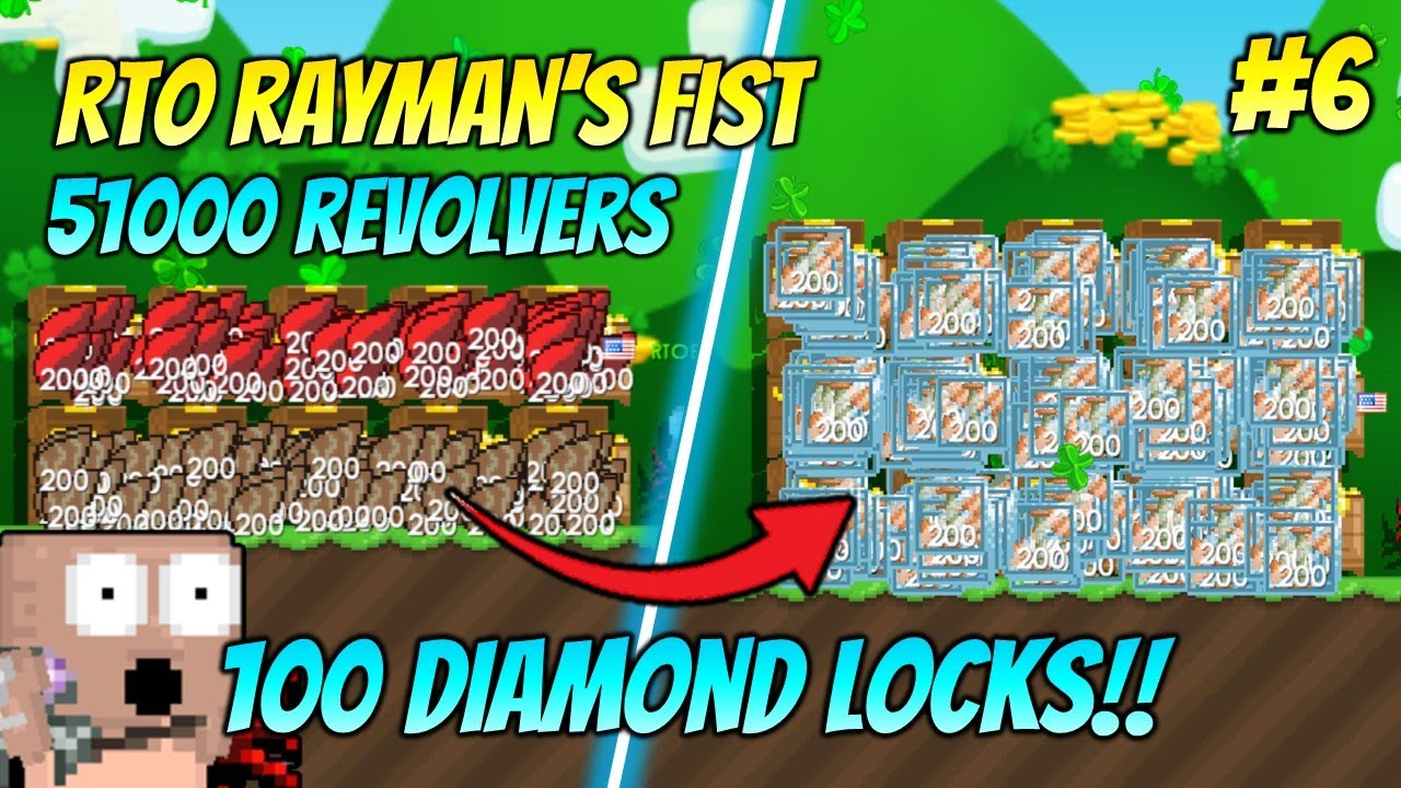 FINISHING MY 100 DLS MASS!! [50000 REVOLVERS] ROAD TO RAYMAN FIST #6 - GROWTOPIA PROFIT 2021 | GRZYZ