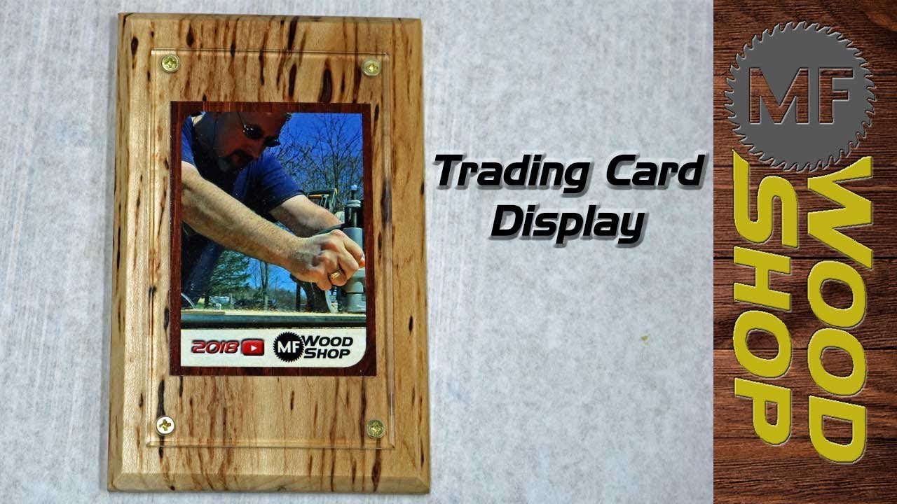 How to make a Trading Card Display