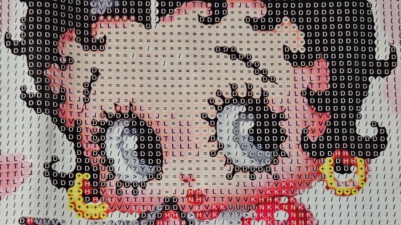 WIP And Chat 22!💖#diamondpainting#diamondpainter#miniproject#wipandchat#diamondart