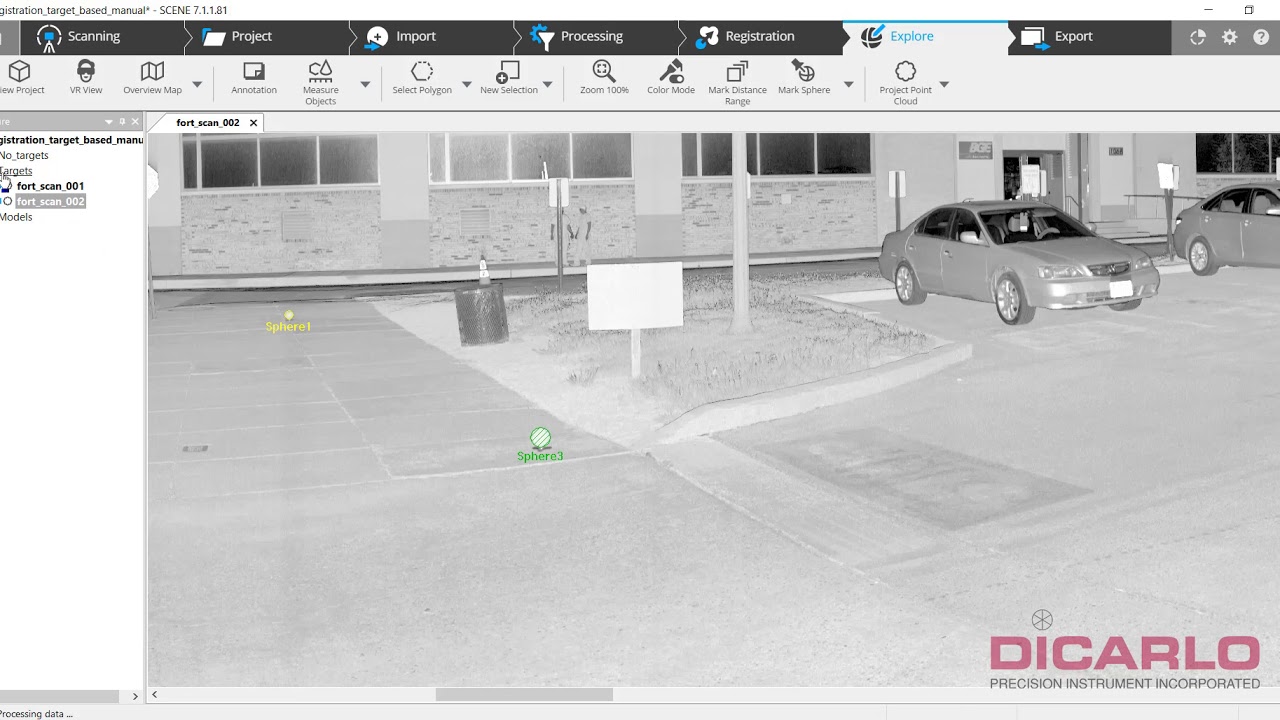 FARO SCENE how to register manually and combine clusters in SCENE 7+