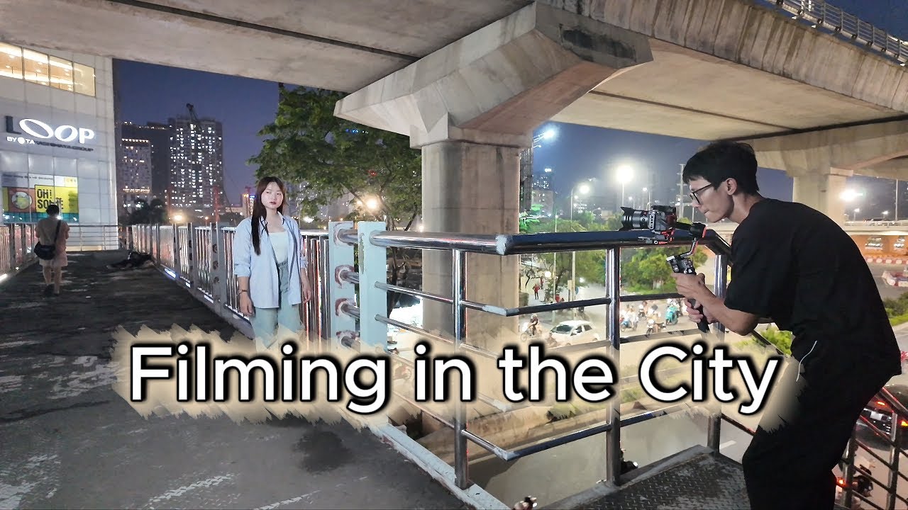 A Night of Filming in the City | Urban Street Vibes