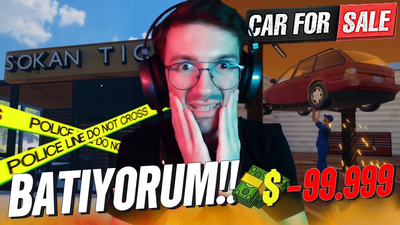 BÜTÜN PARAMI KUMAR DA KAYBETTİM !! | Car For Sale Simulatör (3.Bölüm)