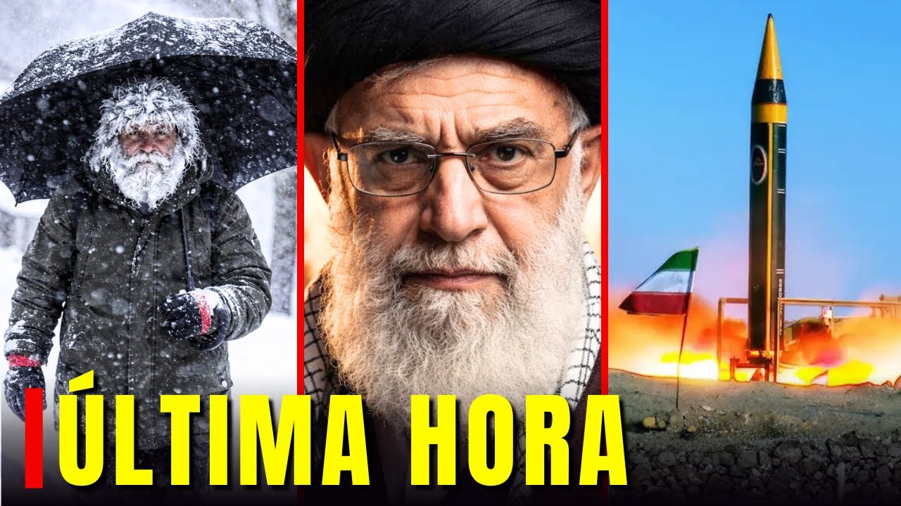 🔴 ÚLTIMA HORA: EMERGENCIA en EEUU POR MEGA TORMENTA | INICIAN MOVIMIENTOS MILITARES CERCA de IRÁN
