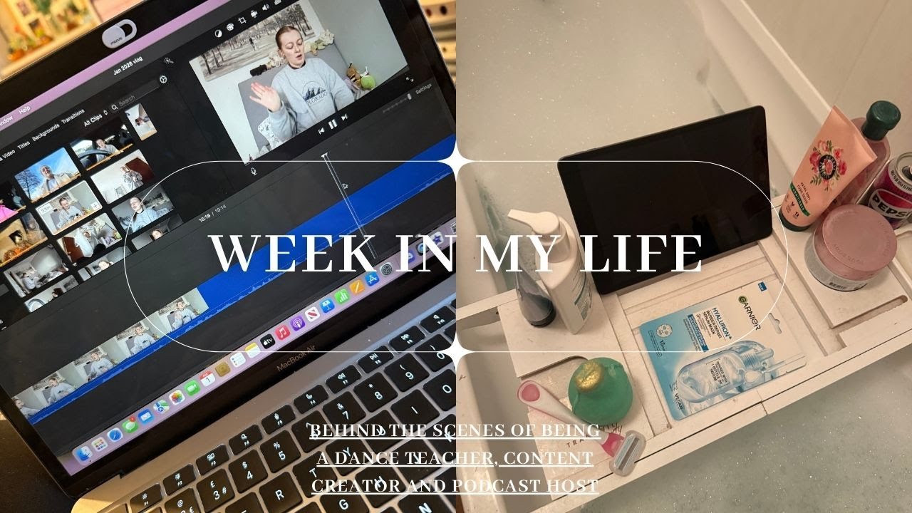 A Week in My Life: Dance Teacher Diaries, Camera-Ready Makeup & Repainting with Mum