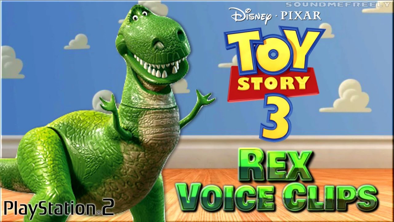 All Rex Voice Clips • Toy Story 3: The Video Game • (Wallace Shawn) All Voice Lines
