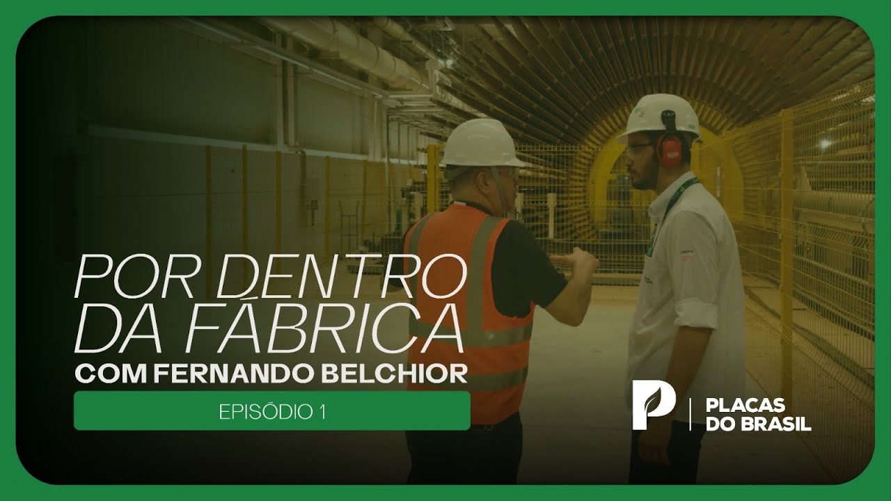 Como é Produzido o MDF? Tour pela Fábrica Mais Moderna do Brasil | EP. 01