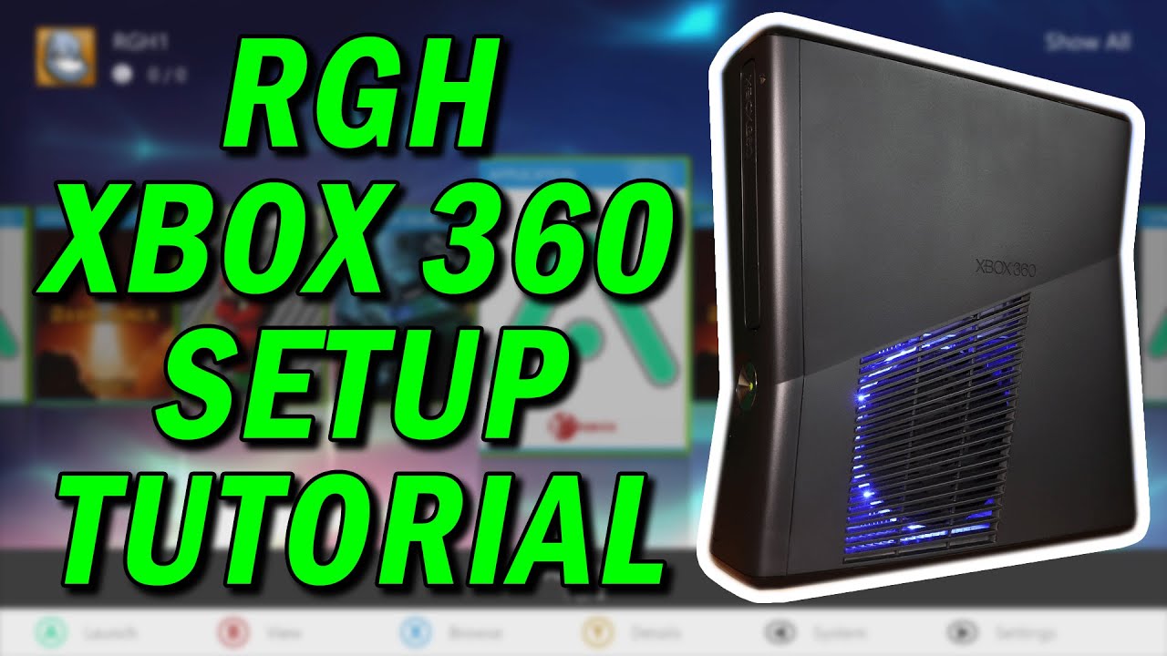 Как настроить RGH Xbox 360 (Aurora, Dashlaunch, XeXMenu)
