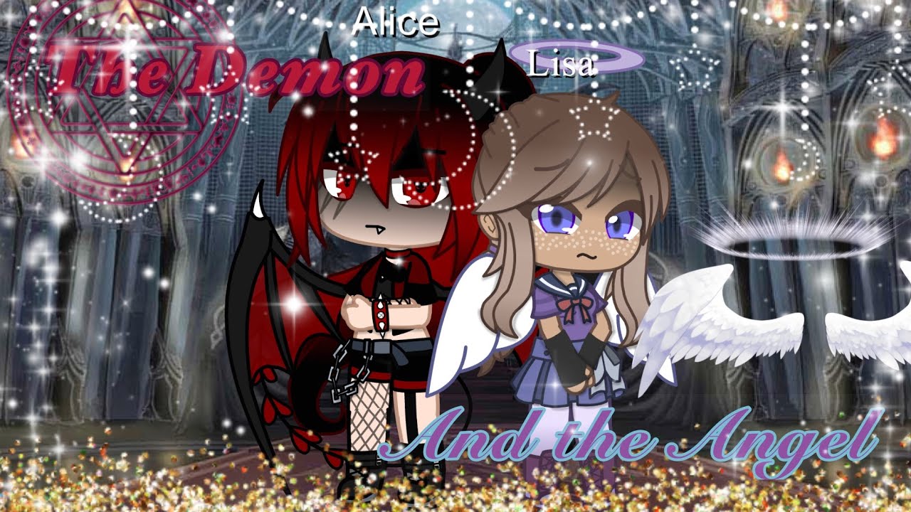 The demon and the angel ep 5 lesbian series gacha club
