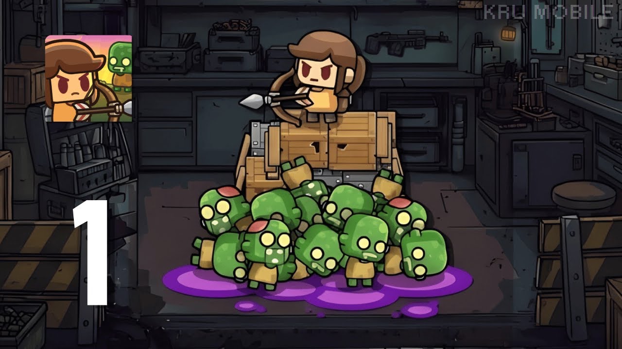 Zombie Fortress: Trap Defense - Gameplay Walkthrough Part 1 - Stage 1 ~ 3 (Android, IOS)