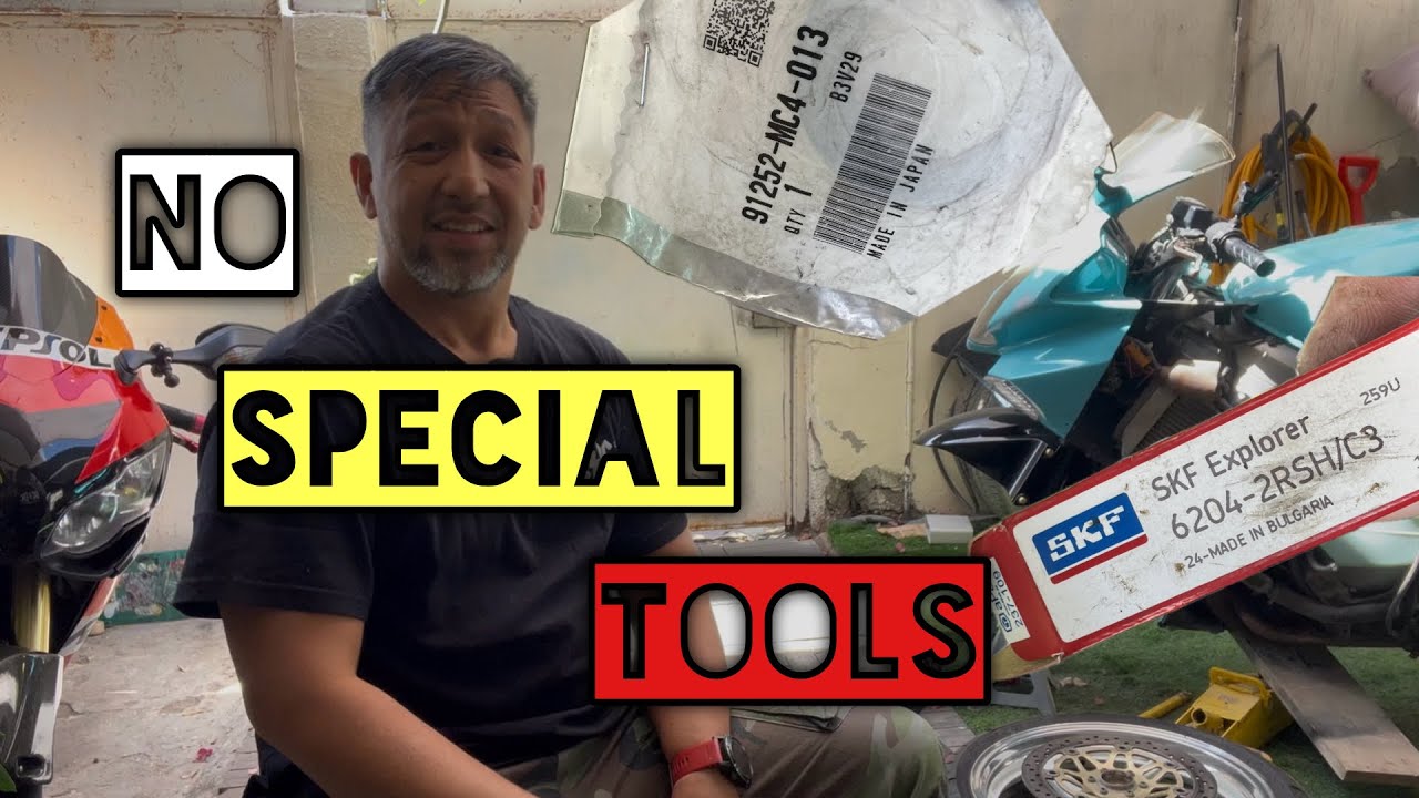 How to Install Wheel Bearings | Honda VFR800