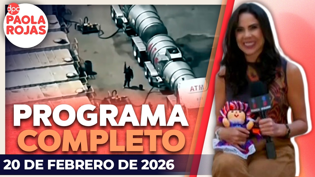 De Pisa y Corre con Paola Rojas | Programa completo 20 de febrero de 2026