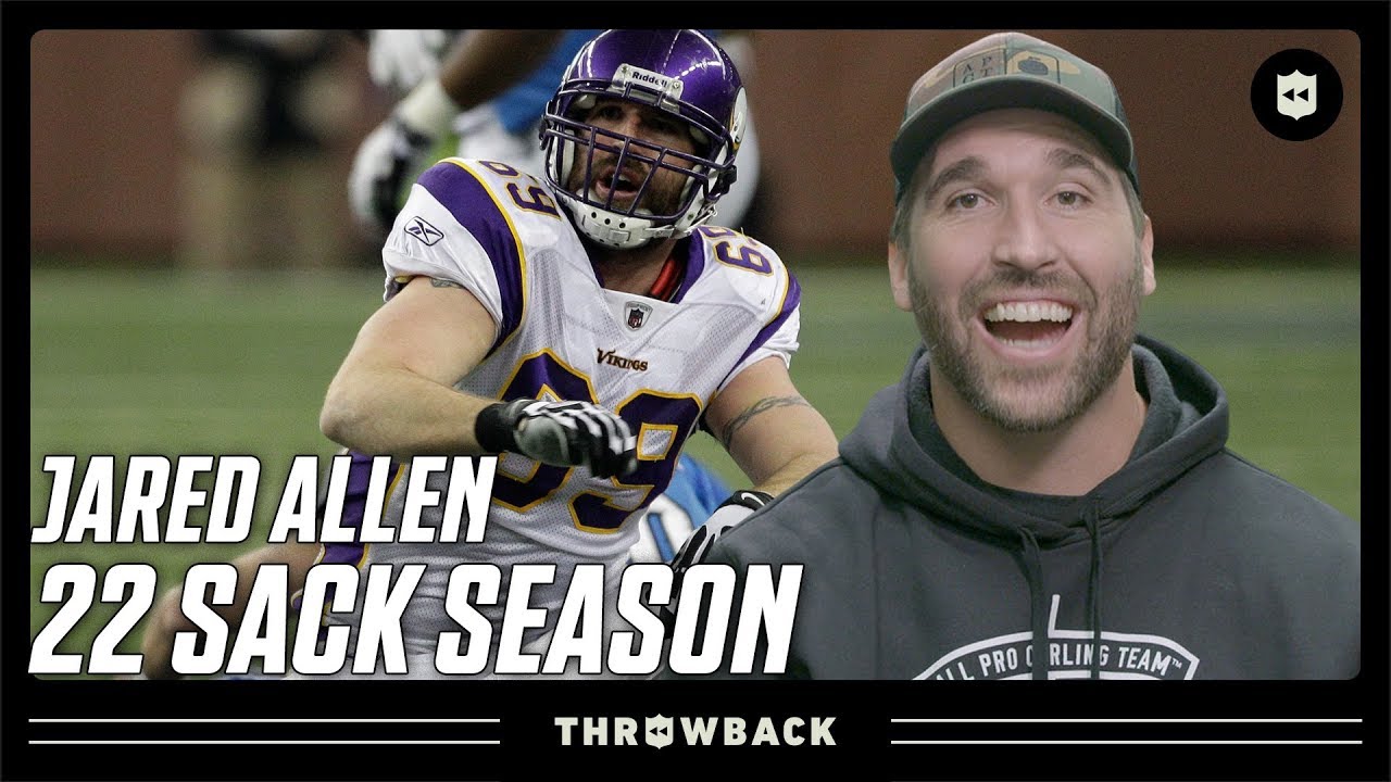 Jared Allen: The Crazy Fun Mullet Maniac! | Throwback Originals