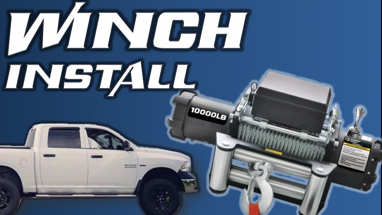 Установка лебедки и буксировочного крюка — Ram 1500