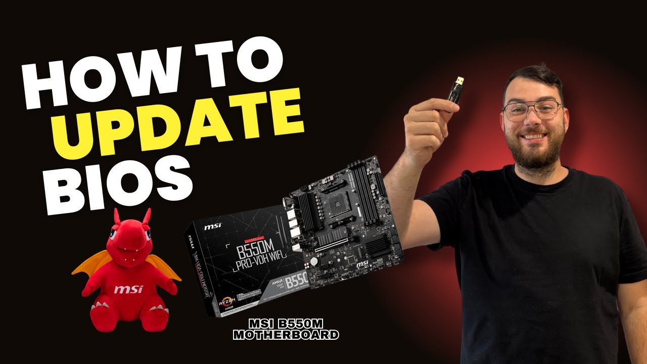 Обновление BIOS материнской платы MSI B550M (пошаговое руководство)