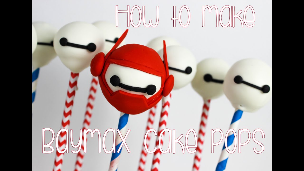 How to make Baymax Cake Pops!