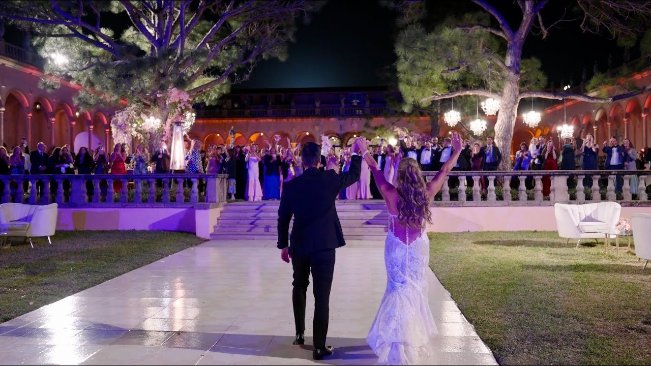 Danny & Taya Wedding Highlight - Ringling Museum of Art - Wedding Videography - The Digital Team