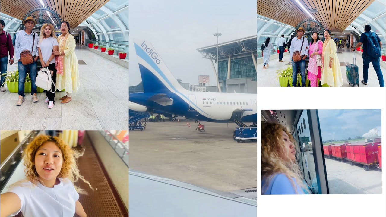 Bagdogra To Chennai😍 (My First Flight With Family )✈️