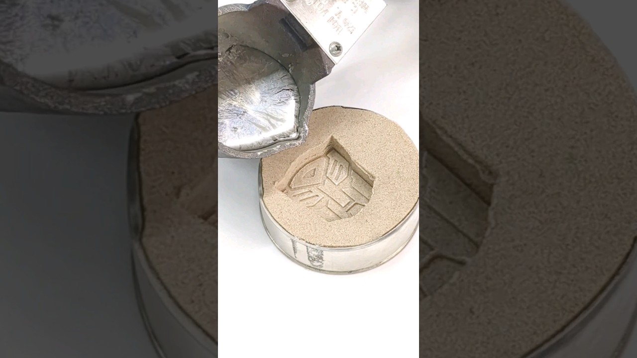Sand Casting a Transformer Jewel