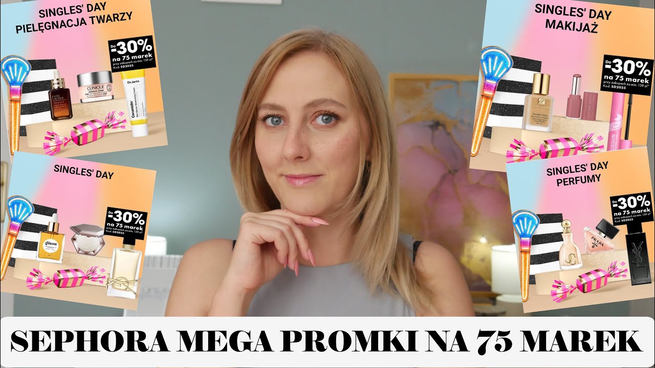 SEPHORA MEGA PROMOCJE DO -30% NA 75 MAREK🤩 CO WARTO KUPIĆ?? MEGA ZESTAWY ŚWIĄTECZNE🎁
