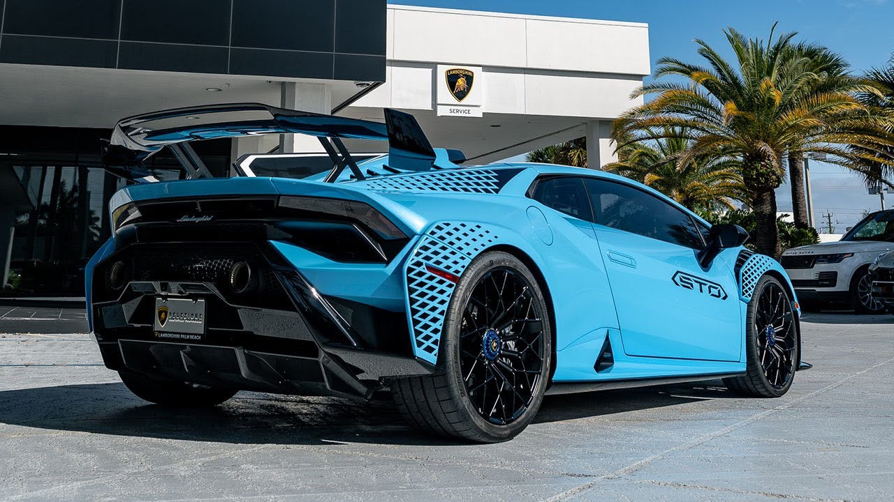 2022 Lamborghini Huracan STO | Blu Cepheus | LPB