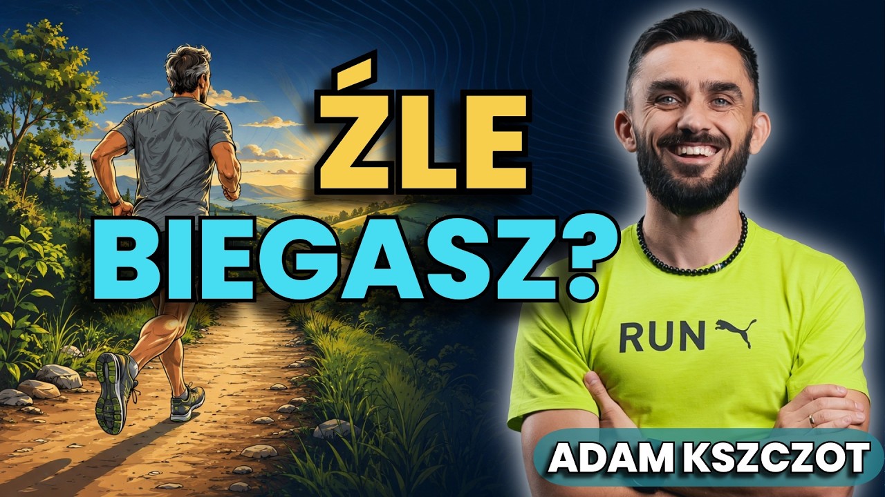 Większość ludzi biega ŹLE. Jak trenować po 40-tce? Adam Kszczot