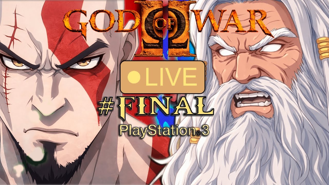 🩸LIVE DE GOD OF WAR 2 REMASTERED PS3 ATÉ ZERAR #final🩸
