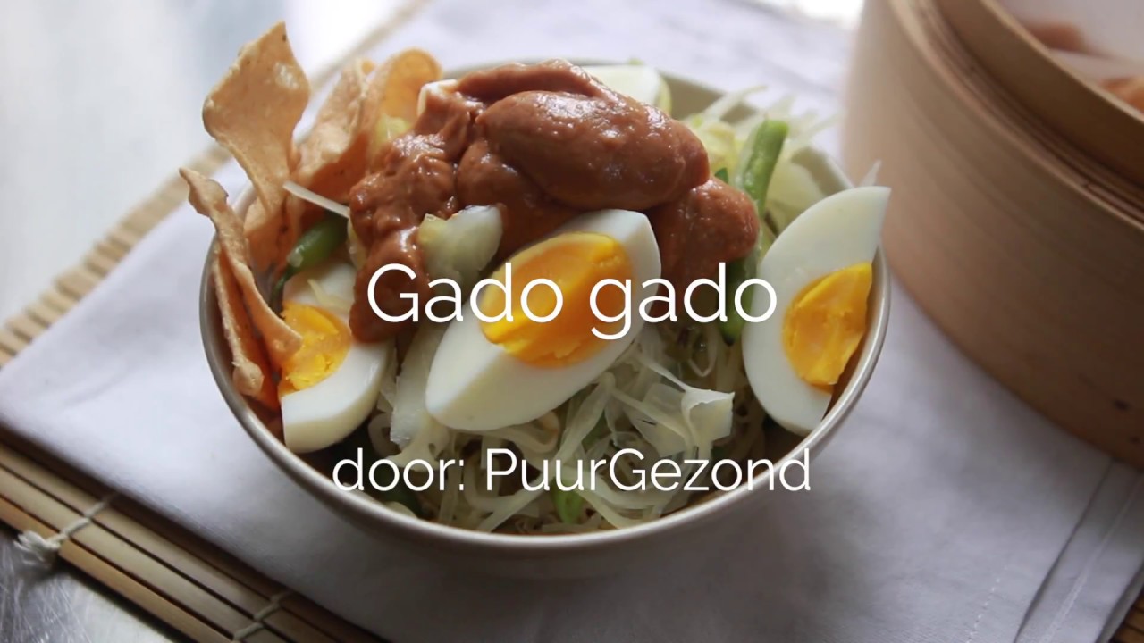 Hoe maak je Gado gado? Puurgezond