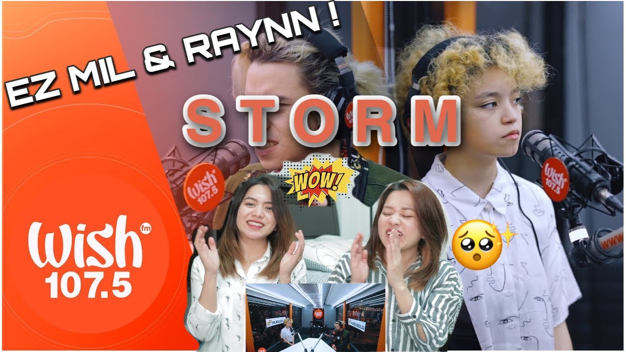 Ez Mil and Raynn perform “Storm” LIVE on Wish 107.5 Bus | Twins React !!