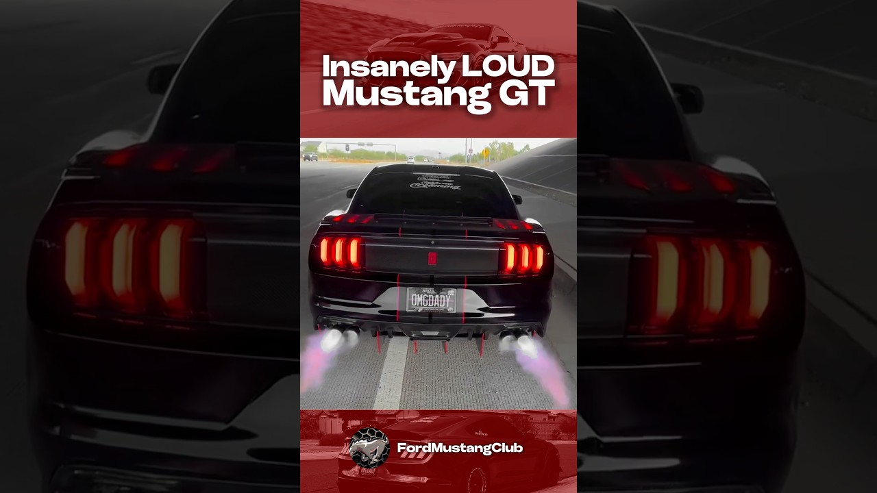 Mustang GT is TOO LOUD! 💀