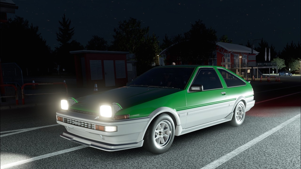 Assetto Corsa Evo AE86 Nürburgring 7:25.182 Johannes Adler