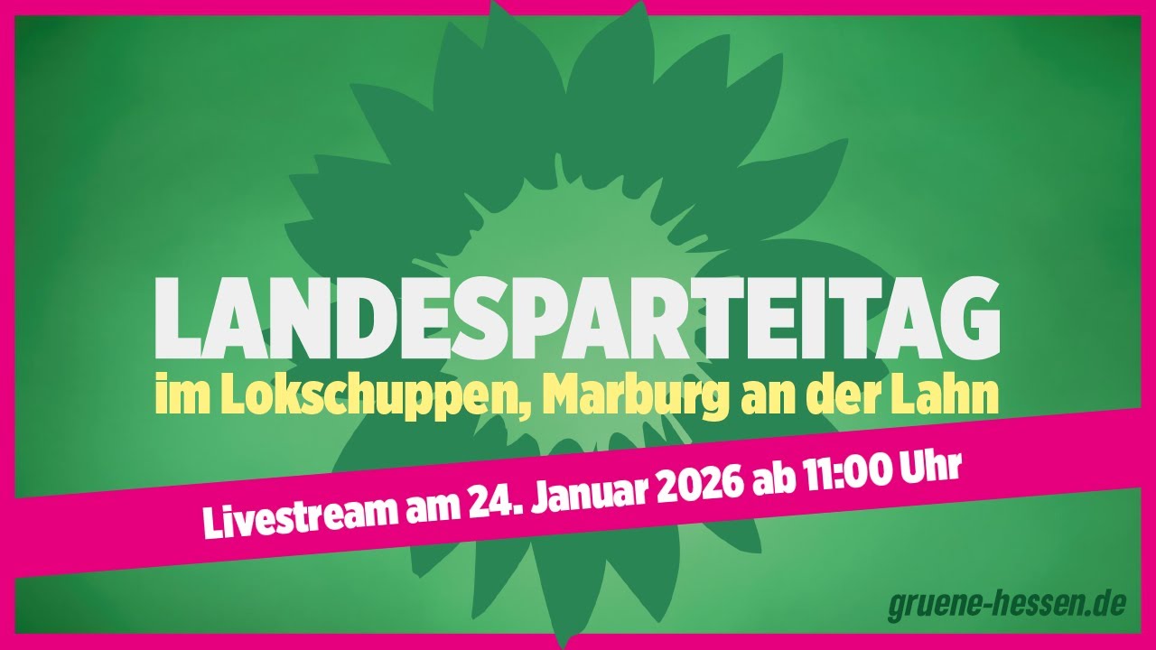 Landesparteitag am 24. Januar 2026
