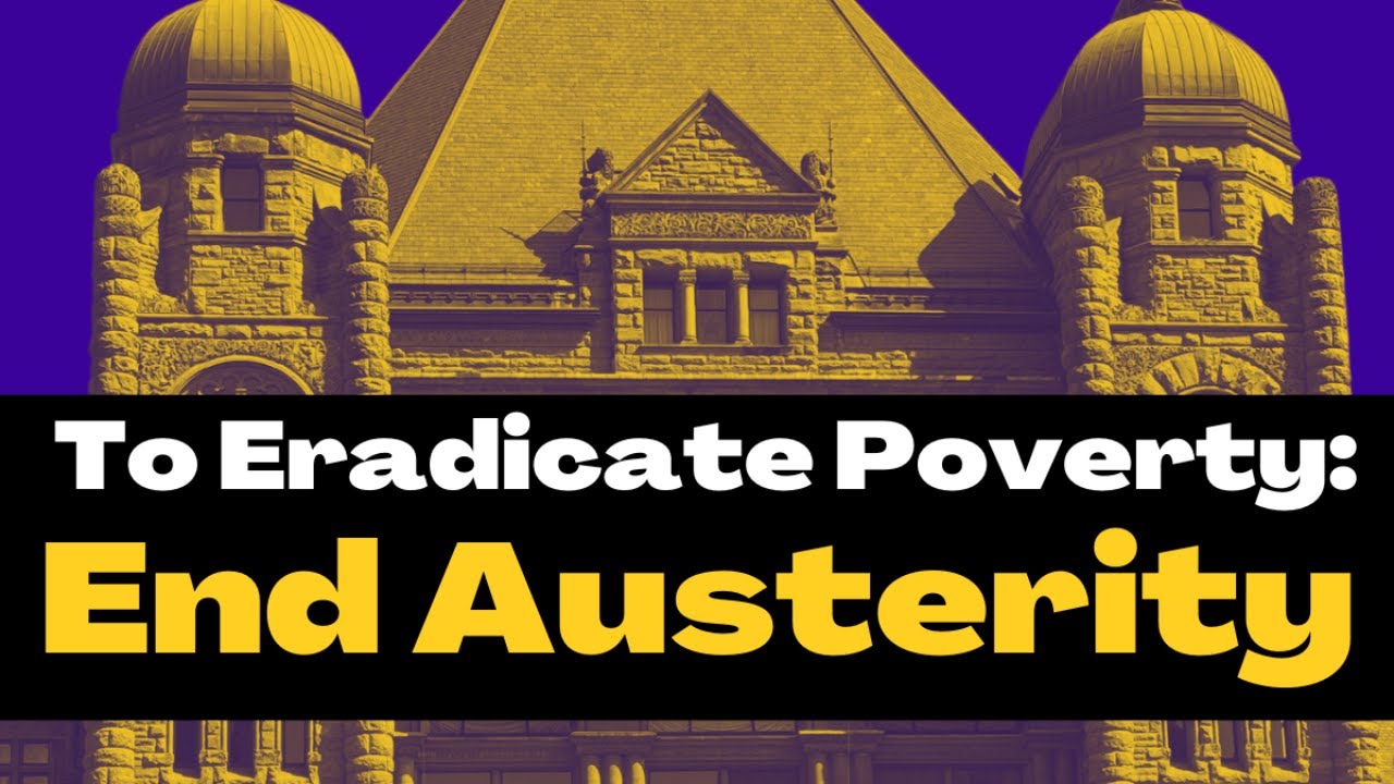 Press Conference - To Eradicate Poverty: End Austerity!