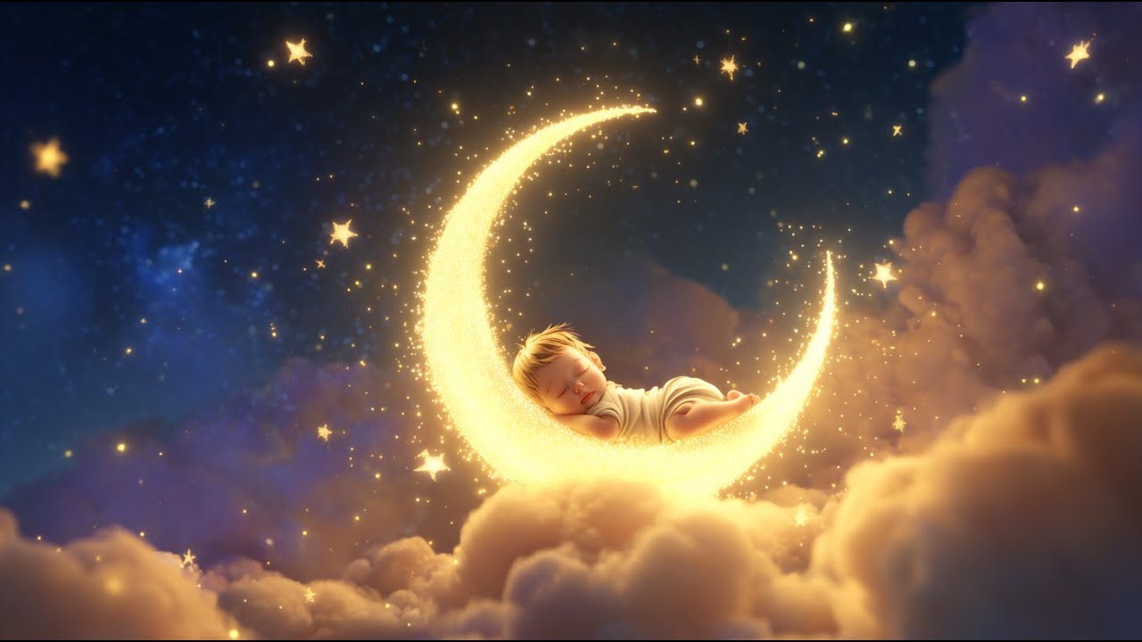 1-Hour Mozart’s Magic Lullaby 🌙 | Baby Sleep & Brain Boost🧠